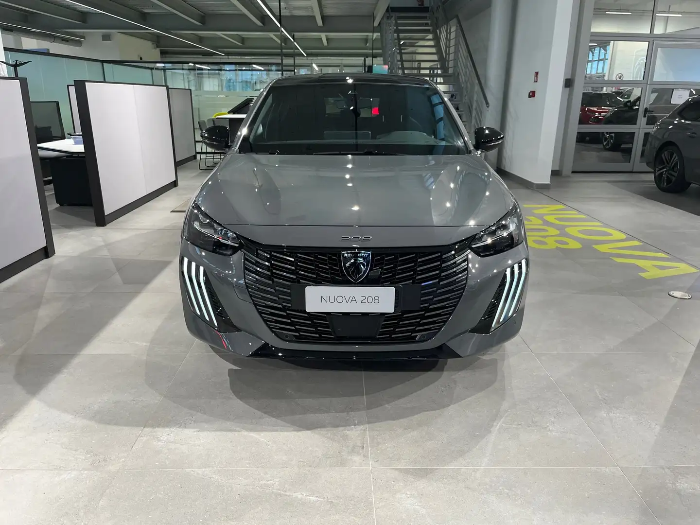 Peugeot 208 1.2 PureTech 100cv GT Executive+Tetto Vetro KM0 Grigio - 2