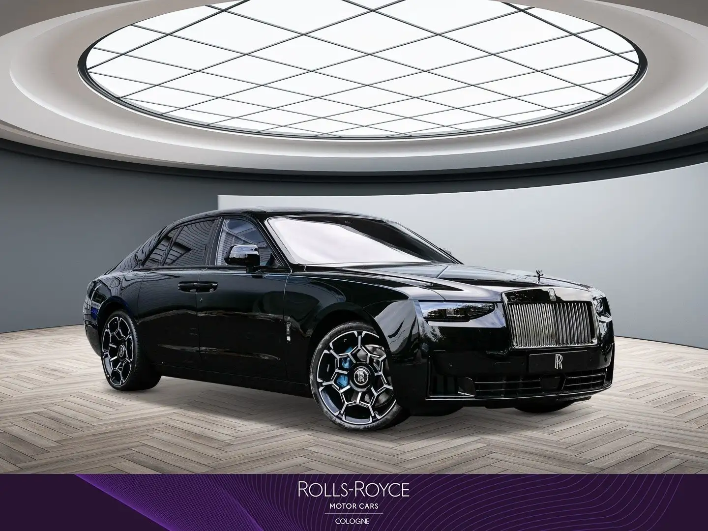 Rolls-Royce Ghost Black Badge HUD ACC 360°KAM RFK NAVI LED Schwarz - 1
