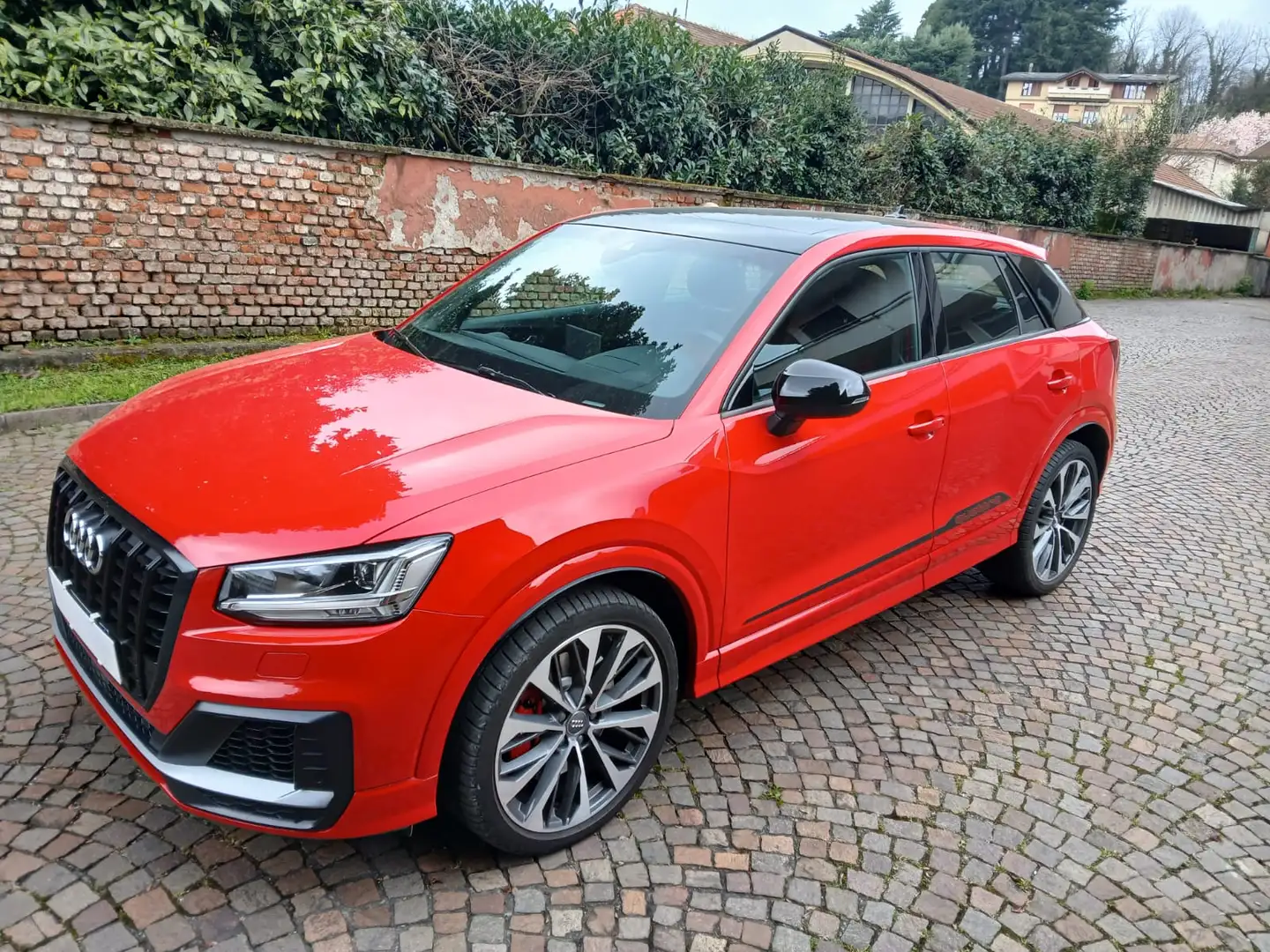 Audi SQ2 2.0 tfsi quattro s-tronic 9/19 km 8454 STUPENDA Rot - 2