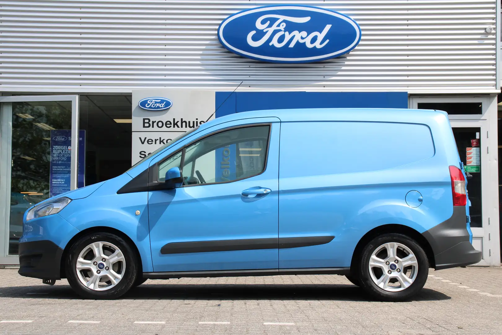 Ford Transit Courier 1.0 SPECIAL | MARGE (KOMT GEEN BTW BIJ!!) | 1 EIGE Kék - 2