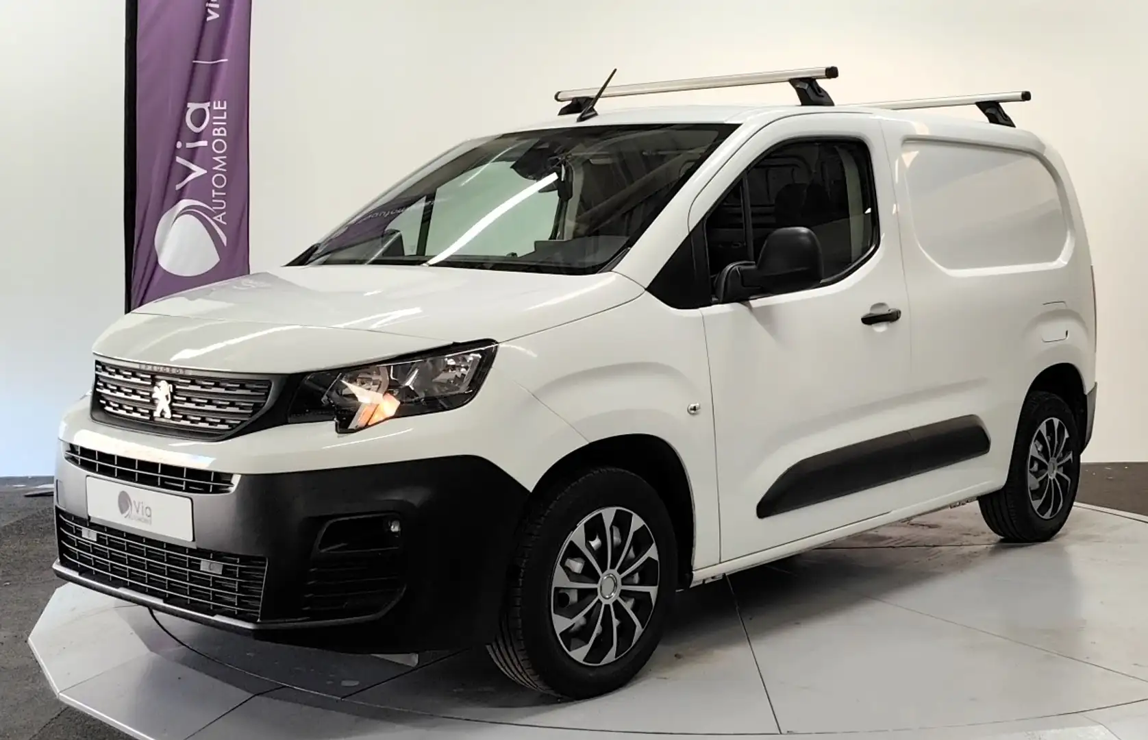 Peugeot Partner STANDARD 1000 KG BLUEHDI 100 S\u0026amp;S BVM5 ASP Wit - 1