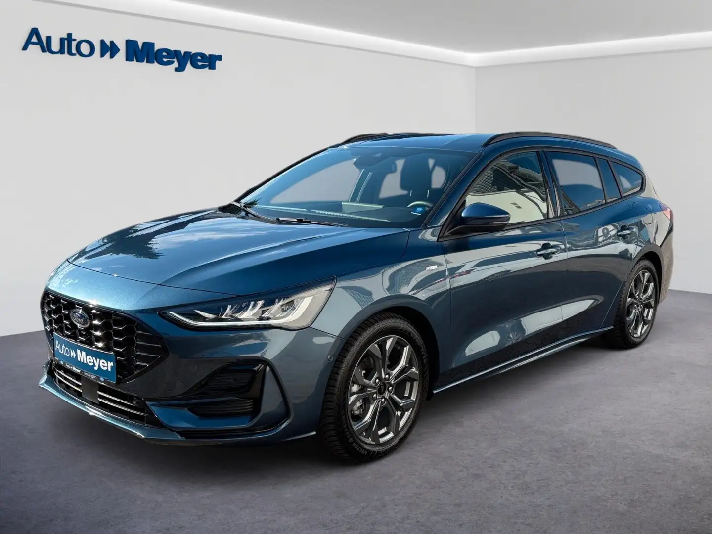 Ford Focus Turnier 1.0 HYBRID Aut 155 ST-Line X |ACC| Blau - 1