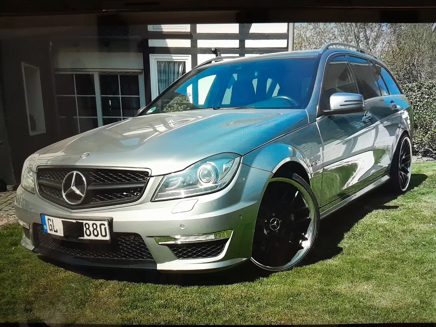 Mercedes-Benz C 63 AMG Einzelstück mit 2 tlg. 20 Zoll Spezialfelgen etc. Silber - 1