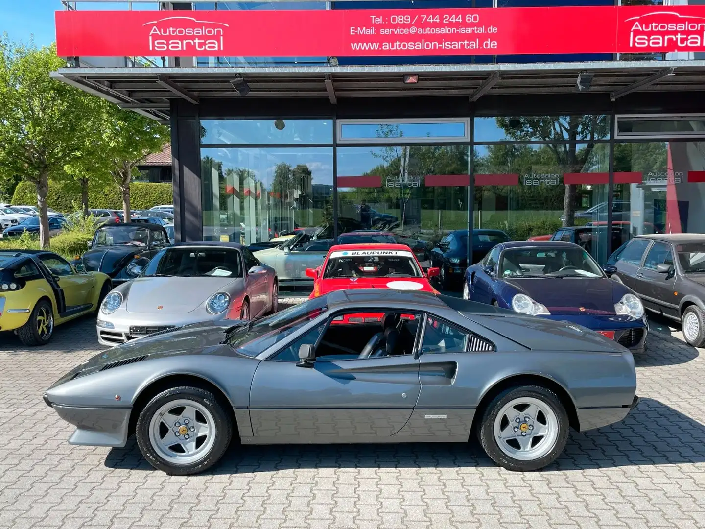 Ferrari 308 GTB Vergaser - dt. Auto - 2. Hand - 58tkm! Gris - 1
