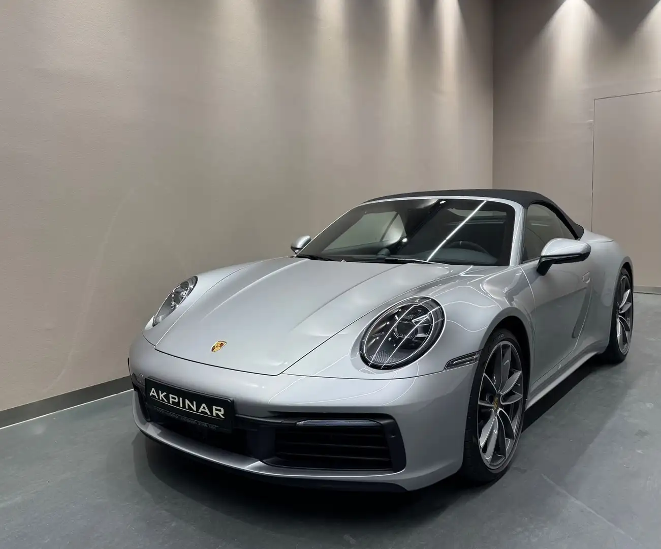 Porsche 992 /911 Carrera 4 Cabrio**CHRONO*SPORTAGA*BOSE** Silber - 2
