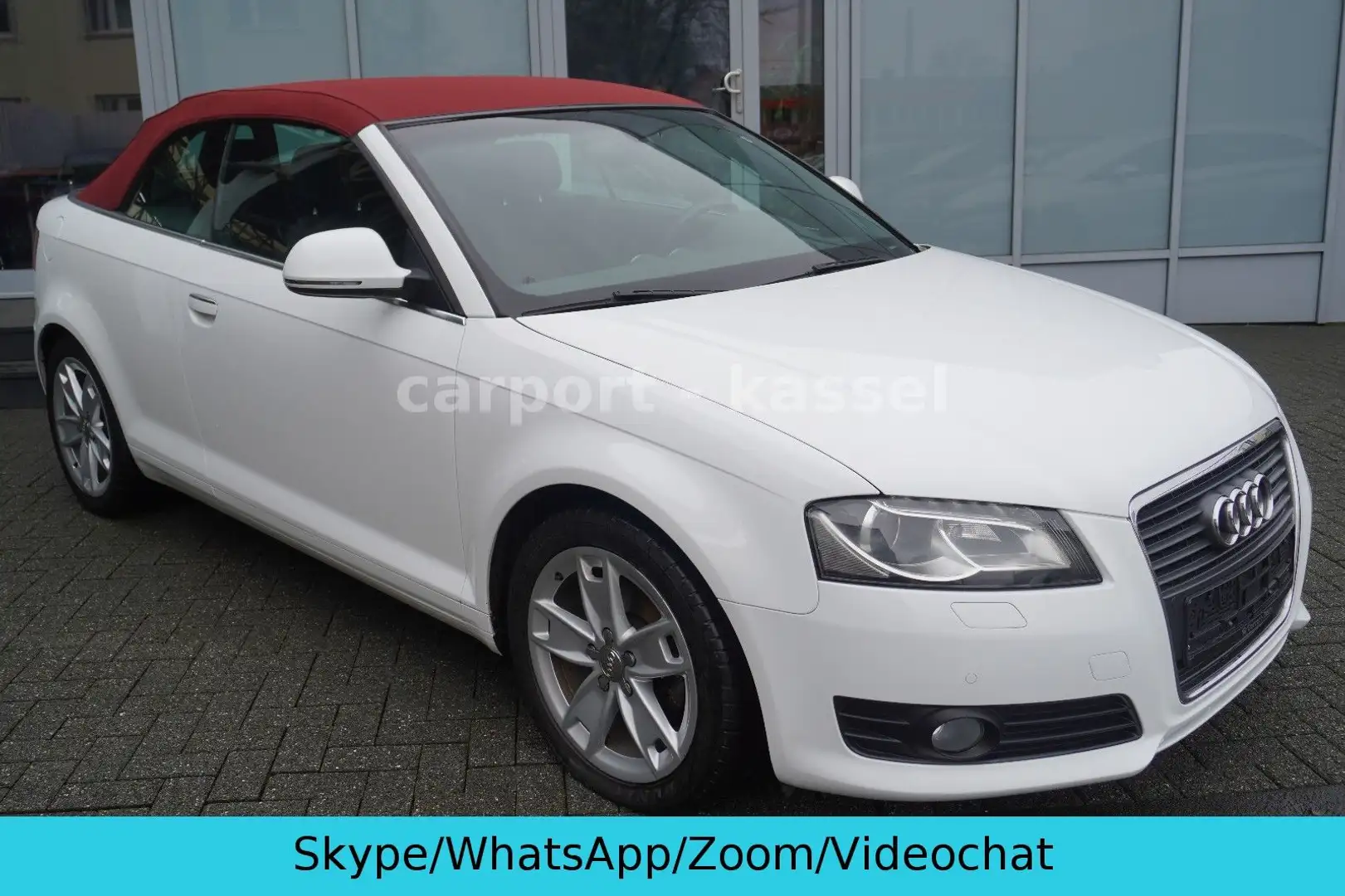 Audi A3 Cabriolet Ambition Automatik/Tempomat/Xenon Weiß - 1