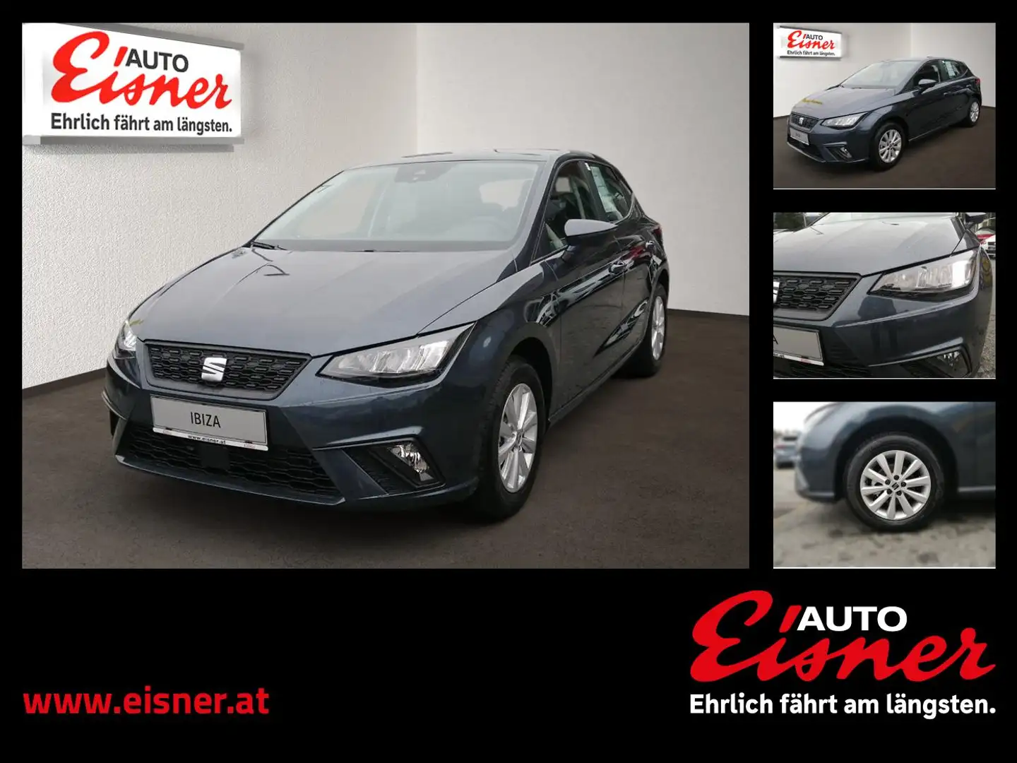 SEAT Ibiza Reference 1.0 TSI Grau - 1