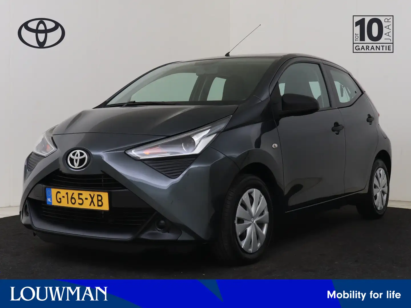 Toyota Aygo 1.0 VVT-i x-fun | NL auto | Dealeronderhouden | Grijs - 1