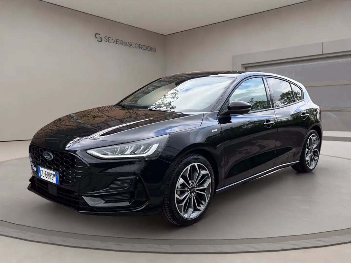 Ford Focus 1.0t ecoboost h st-line x 125cv Nero - 1