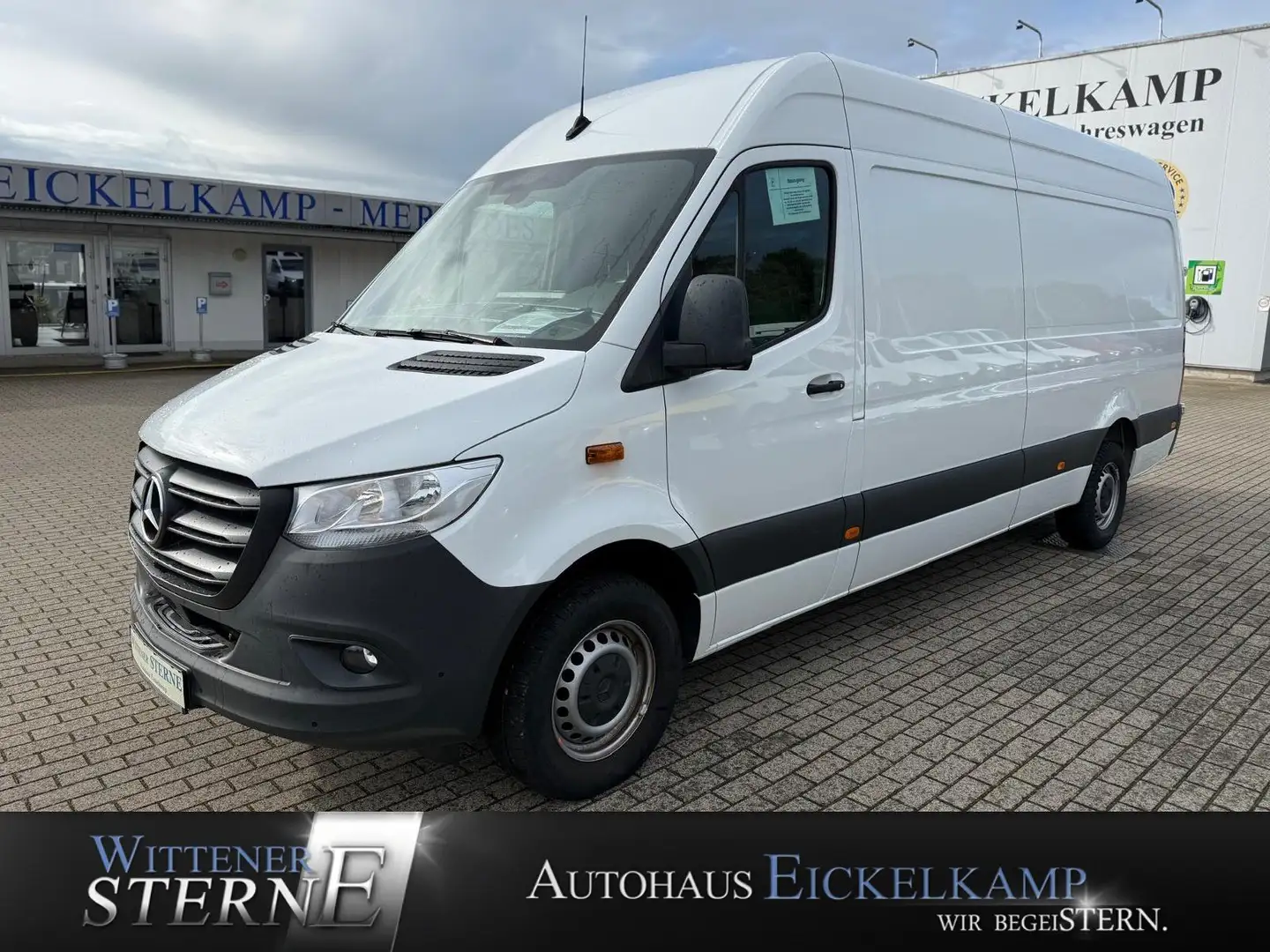 Mercedes-Benz Sprinter 315 CDI Kasten Hochdach lang MBUX 360°RFK KLIMA Weiß - 1