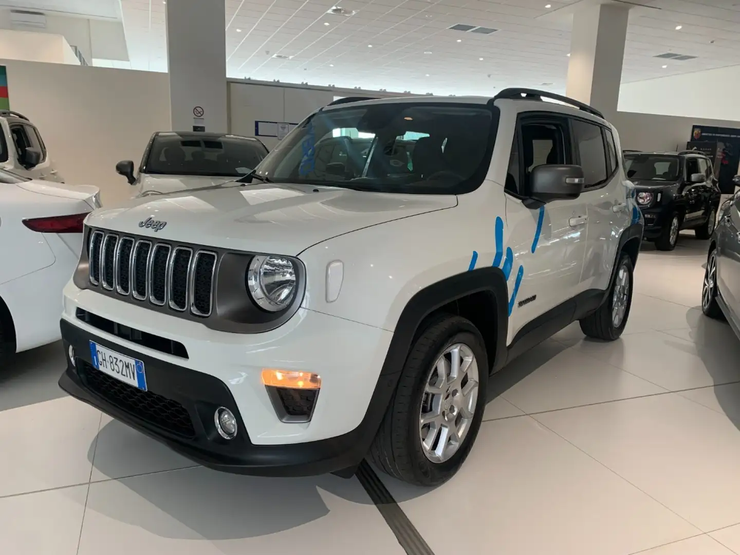 Jeep Renegade 1.3 T4 190CV PHEV 4xe AT6 Limited Blanc - 2
