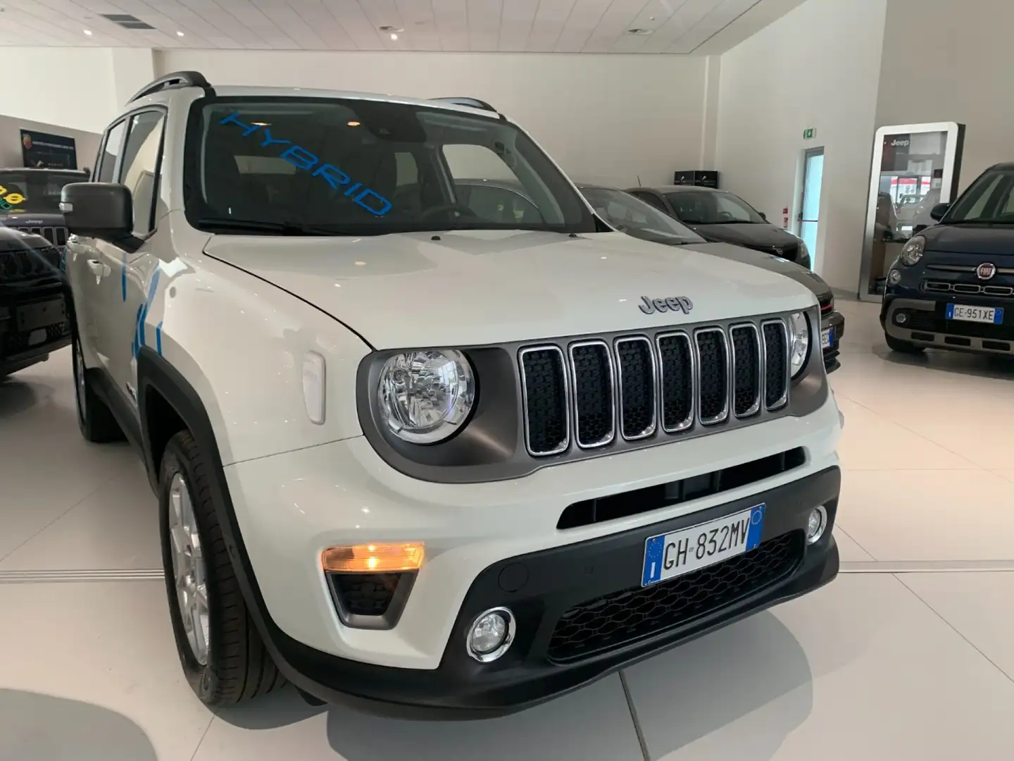 Jeep Renegade 1.3 T4 190CV PHEV 4xe AT6 Limited Bianco - 1