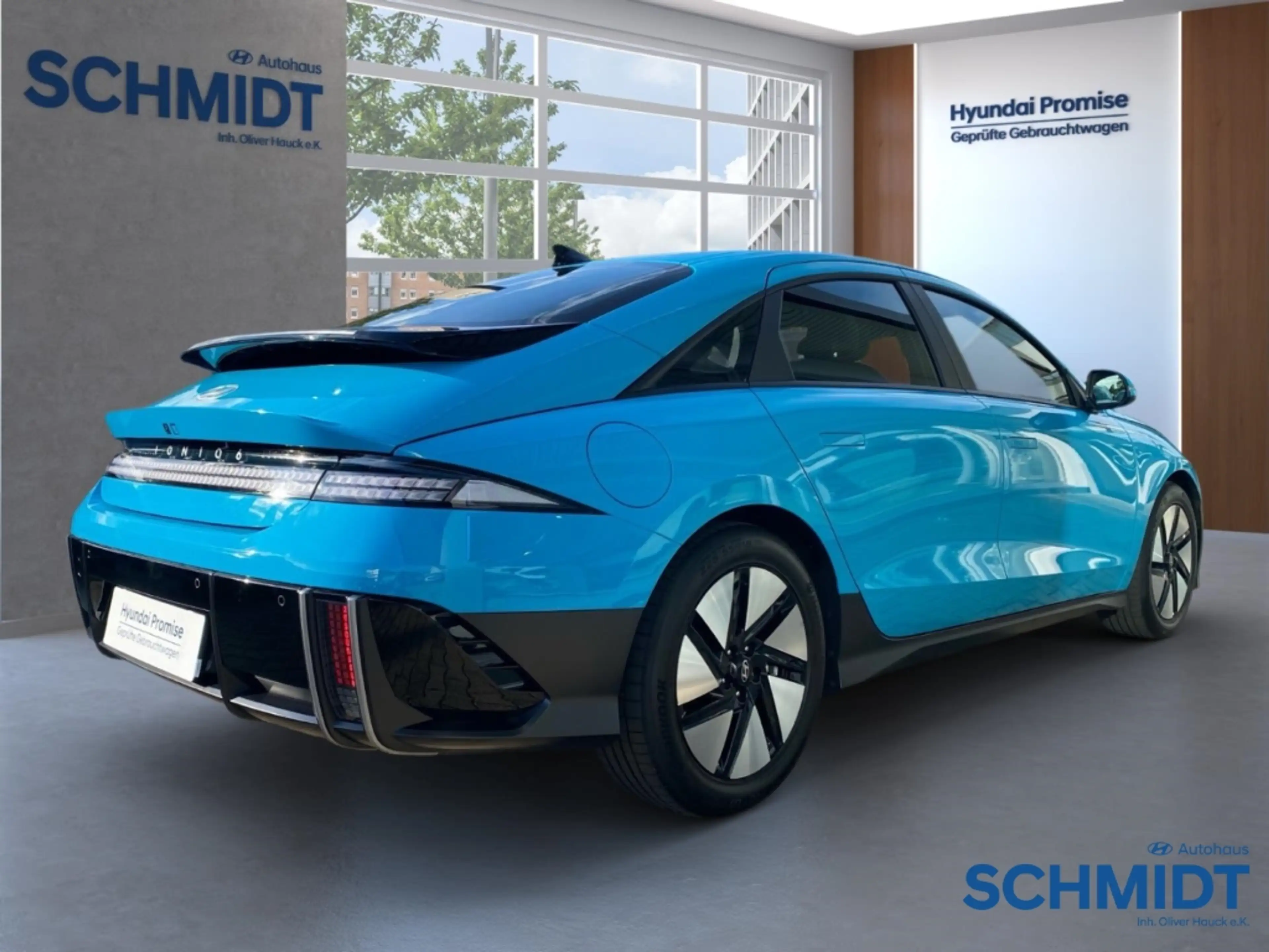 Hyundai IONIQ 6 Elektro 53 kWh Navi LED ACC Garantie Keyless Rückf — photo 3
