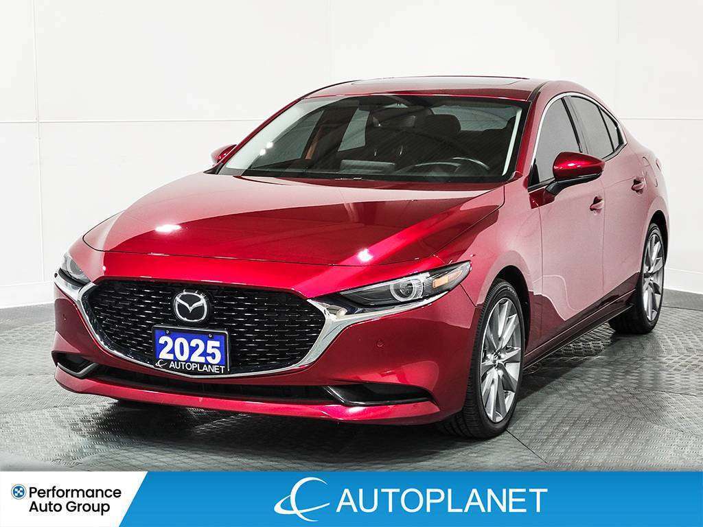 2025 Mazda Mazda3 GT, Heads Up Display, Sunroof, Back Up Cam!