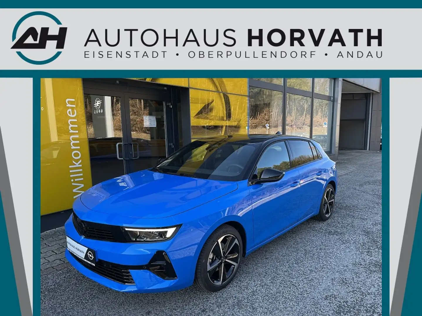 Opel Astra 1,2 Turbo GS Aut. Blau - 1
