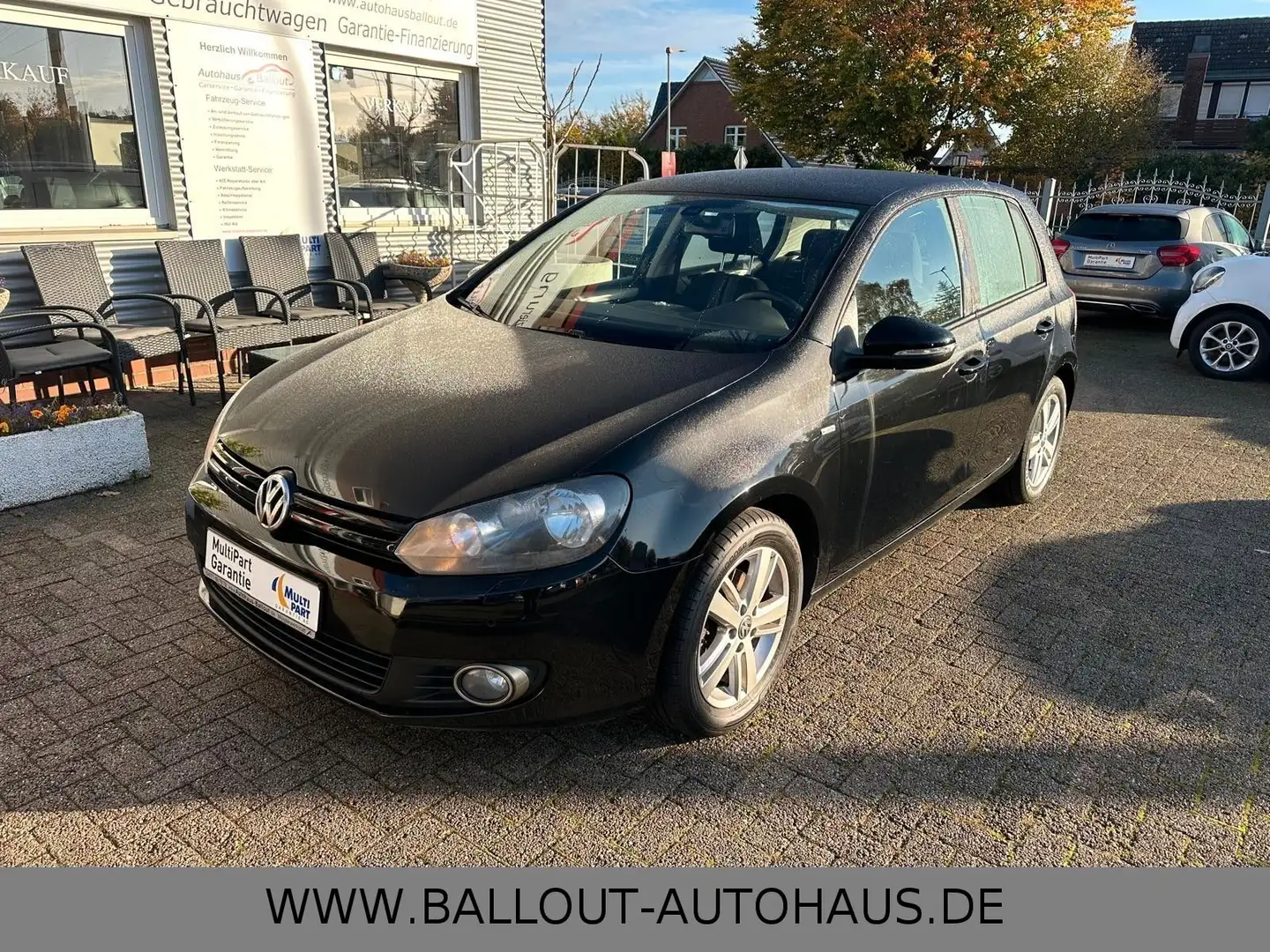 Volkswagen Golf VI Match BlueMotion*1HAND*SHZ*NAVI*GARANTI Negro - 2