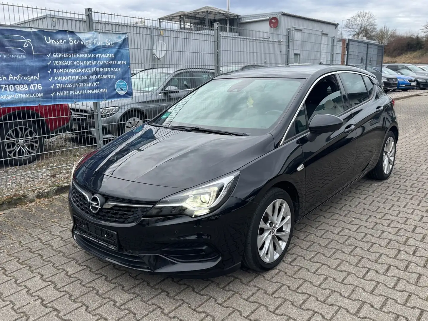 Opel Astra K Lim. Elegance 1.2 Turbo |LED|VIRUTEL| Noir - 1