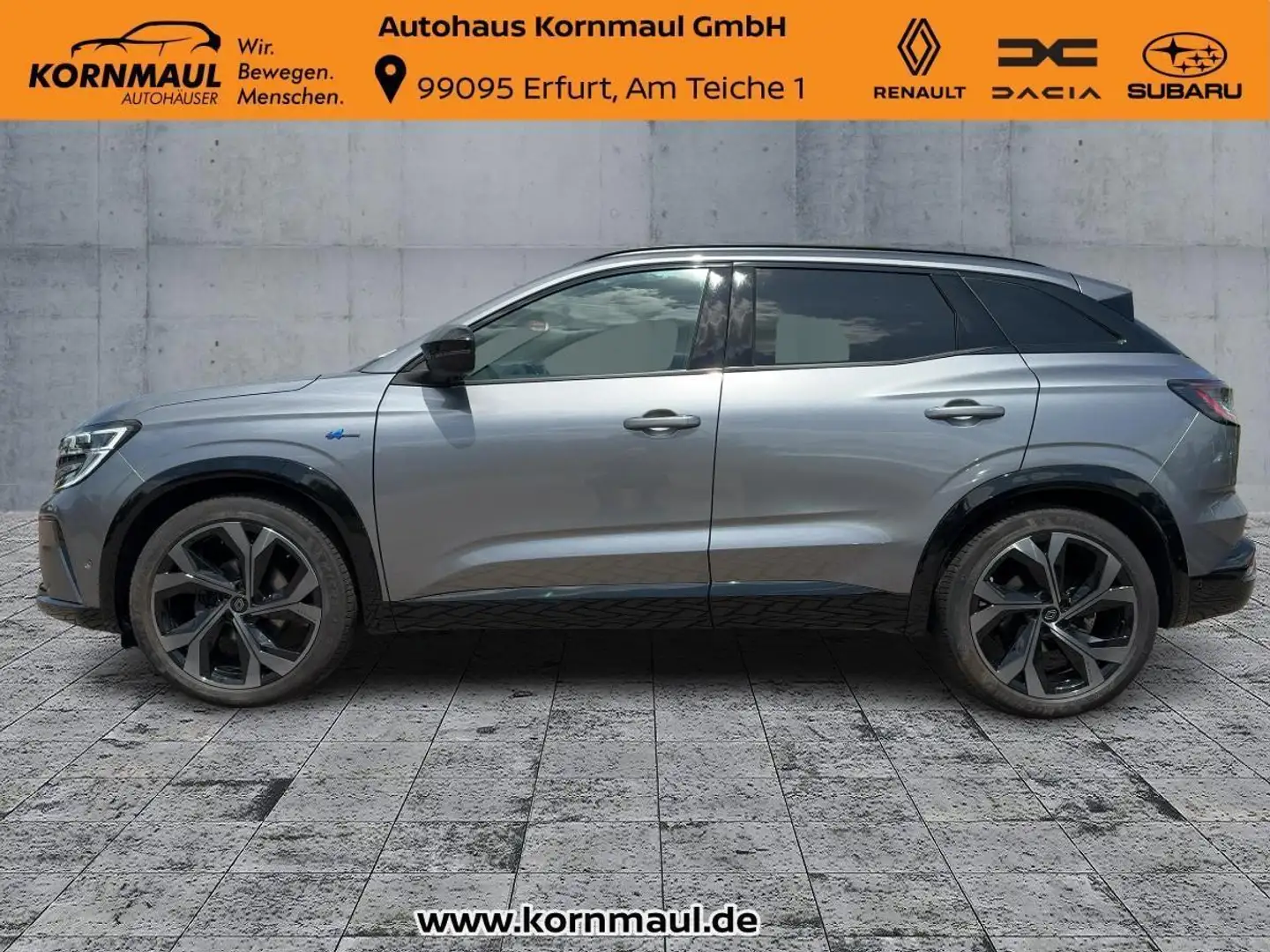 Renault Austral Techno Esprit Alpine 160 PS Mild Hybrid Sitzheizung, Navi, Lenkradheizung Grau - 2