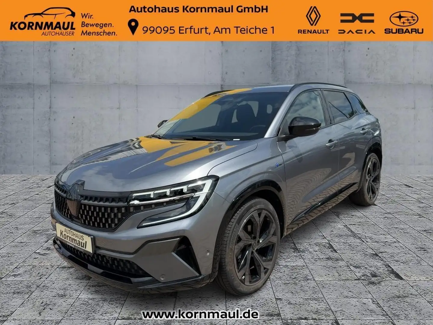 Renault Austral Techno Esprit Alpine 160 PS Mild Hybrid Sitzheizung, Navi, Lenkradheizung Grau - 1