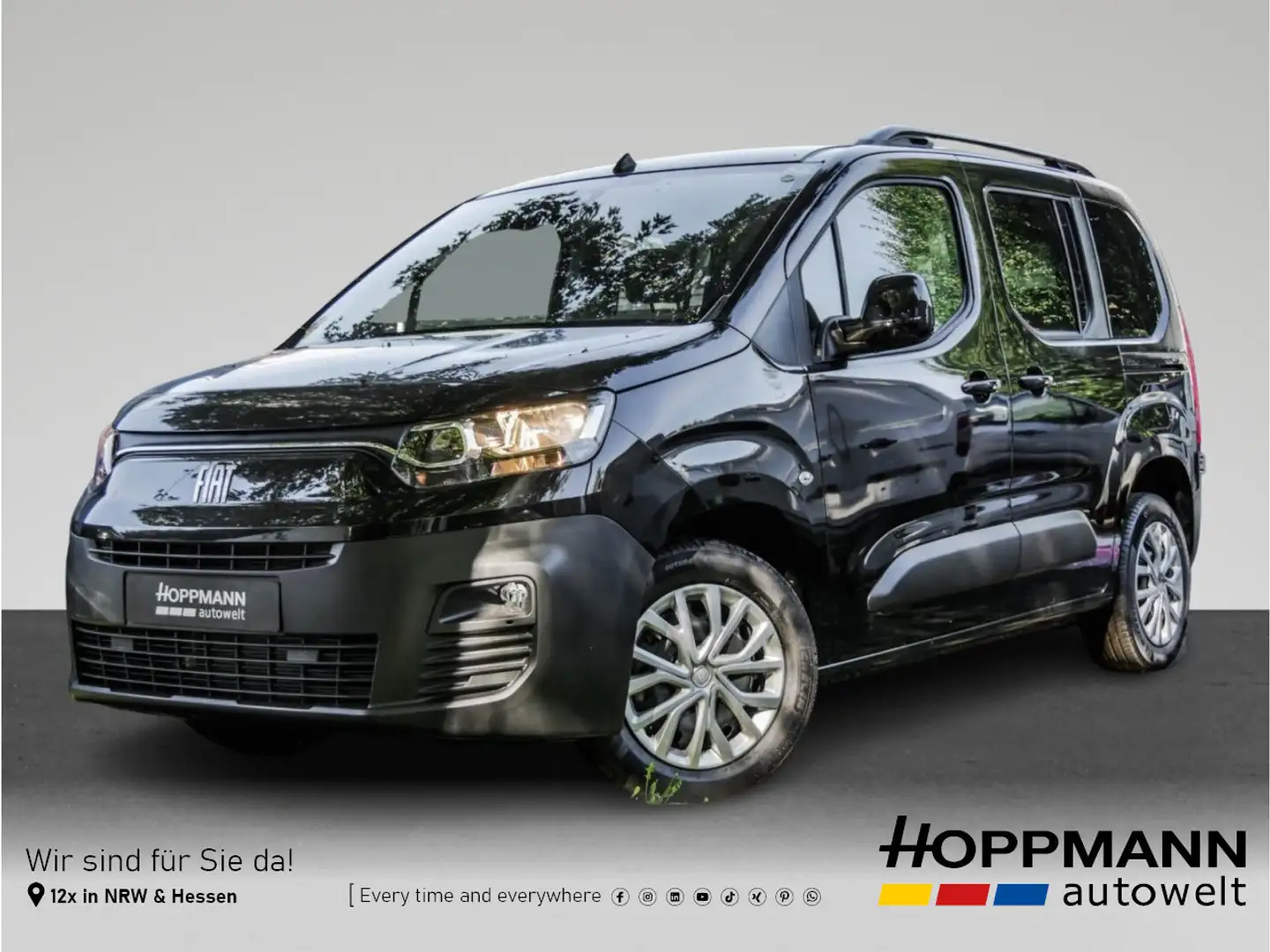 Fiat Doblo Elektro Launch Pack 50kWh Schwarz - 1