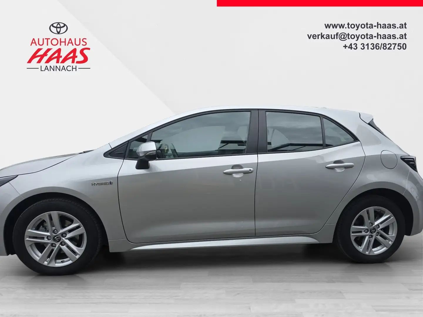 Toyota Corolla 1,8 Hybrid Active Zilver - 2