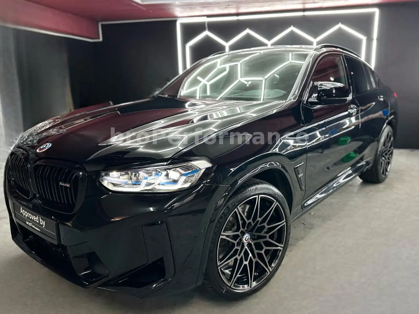 BMW X4 M Competition *HUD*PANO*ACC*HK*360* Noir - 1