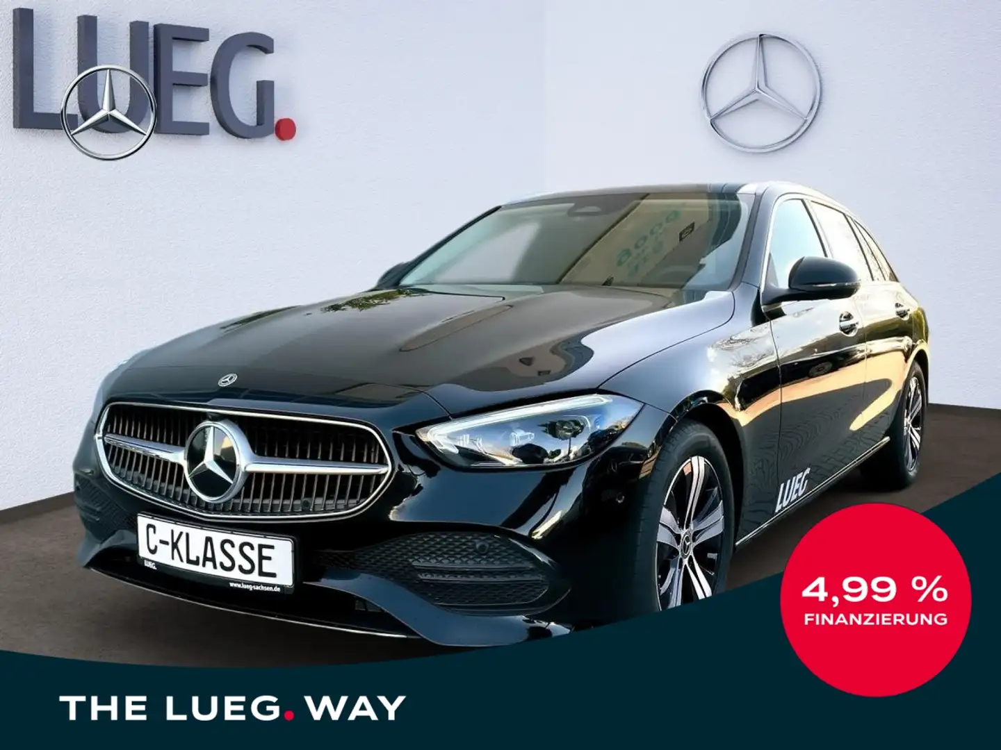 Mercedes-Benz C 200 T AVANTGARDE-PLUS+DIGITAL-LIGHT+DISTRONIC Чёрный - 1