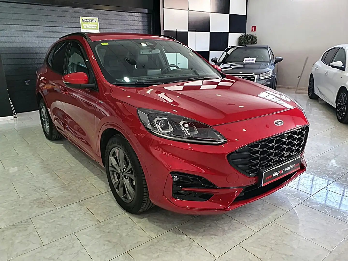Ford Kuga 2.0 EcoBlue MEHV ST-Line X FWD 150 Lilla - 2