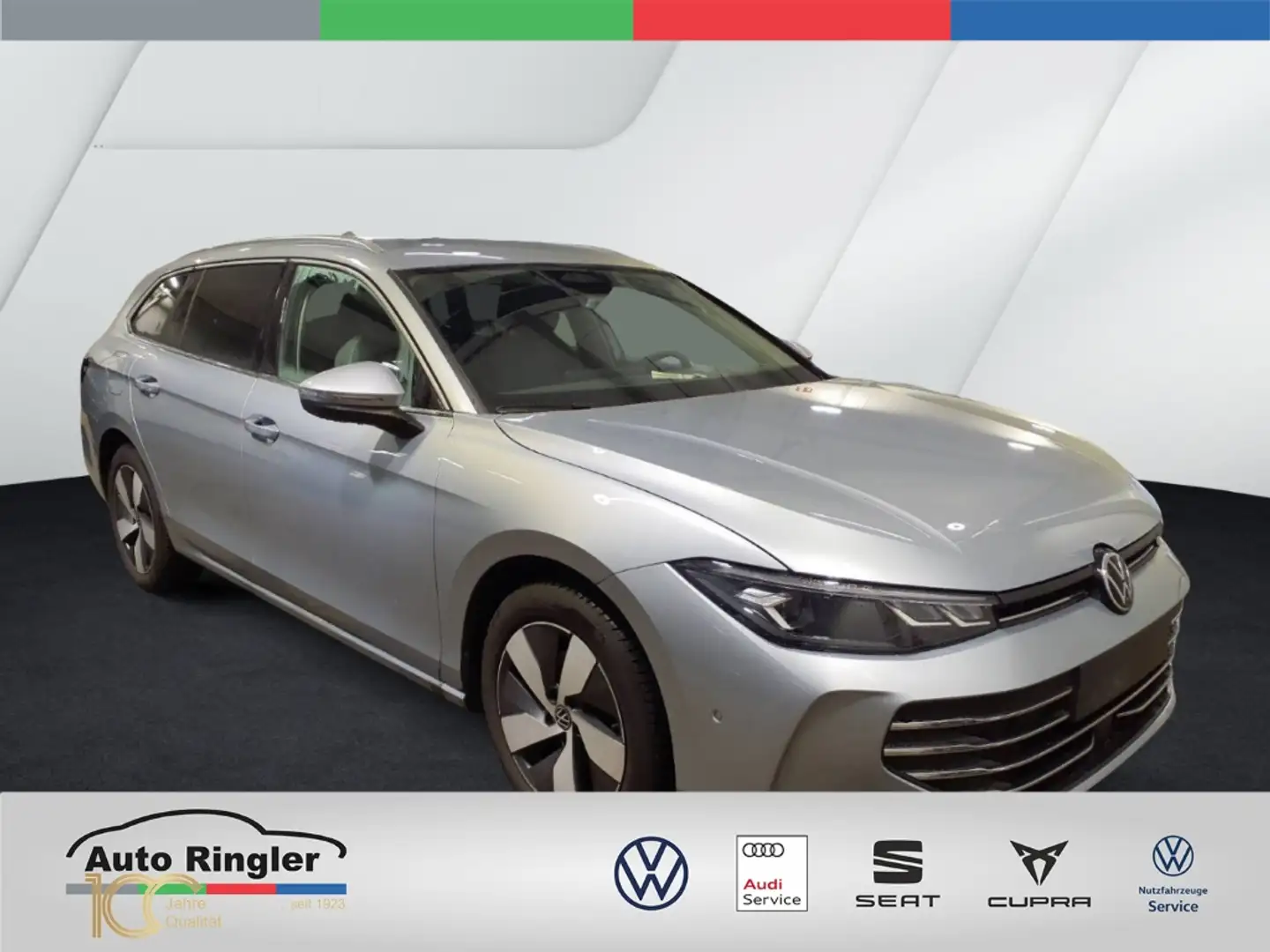 Volkswagen Passat 2.0 TDI Business+NAVI+LED+AHK+MASSAGE Silber - 1