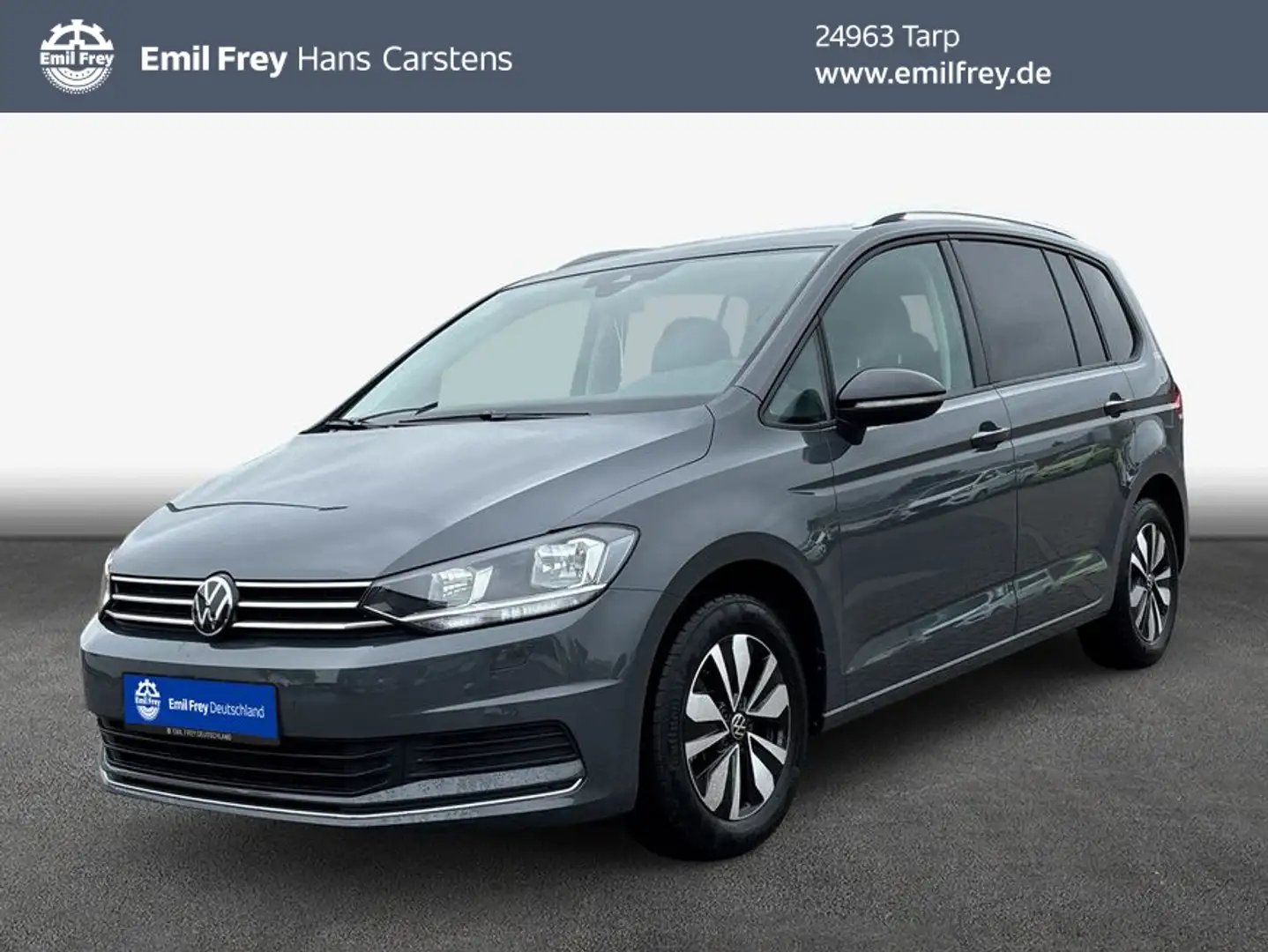 Volkswagen Touran Goal 1.5 TSI Kamera Navi ACC SHZ 7-Sitzer Grau - 1