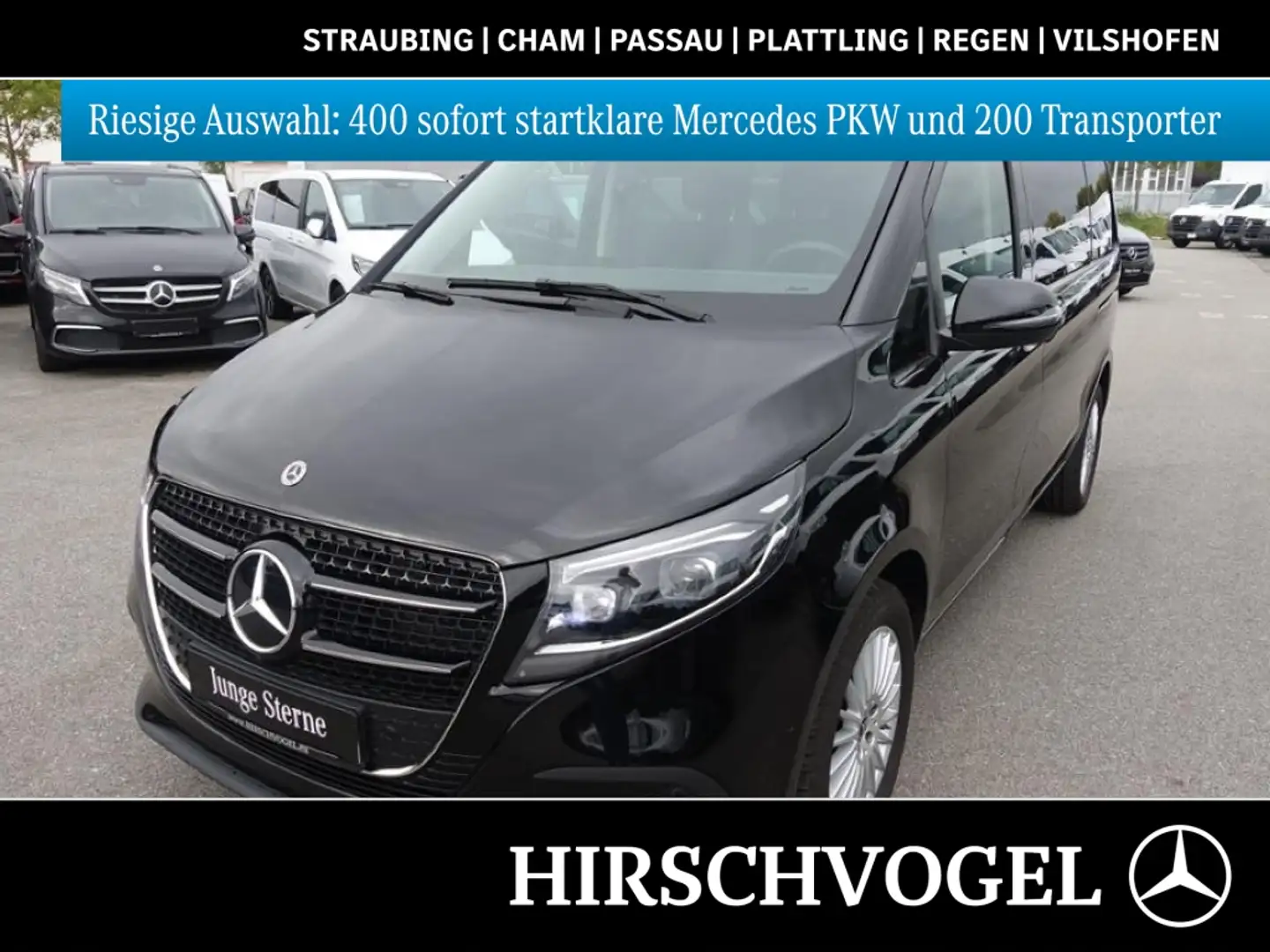Mercedes-Benz V 250 d STYLE 4M kompakt MOPF Distronic AHK2,5t Schwarz - 1