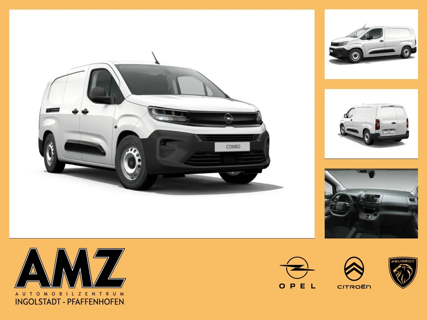 Opel Combo Cargo er.Nutzl. XL Ultimate-Paket Holzboden Wit - 1