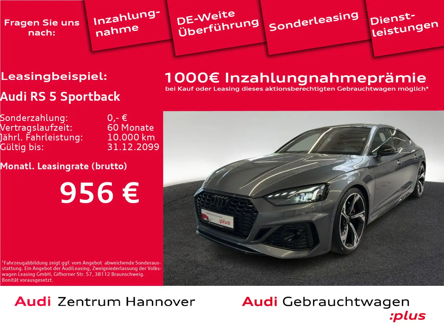 Audi RS5 2.9 TFSI quattro Grau - 1