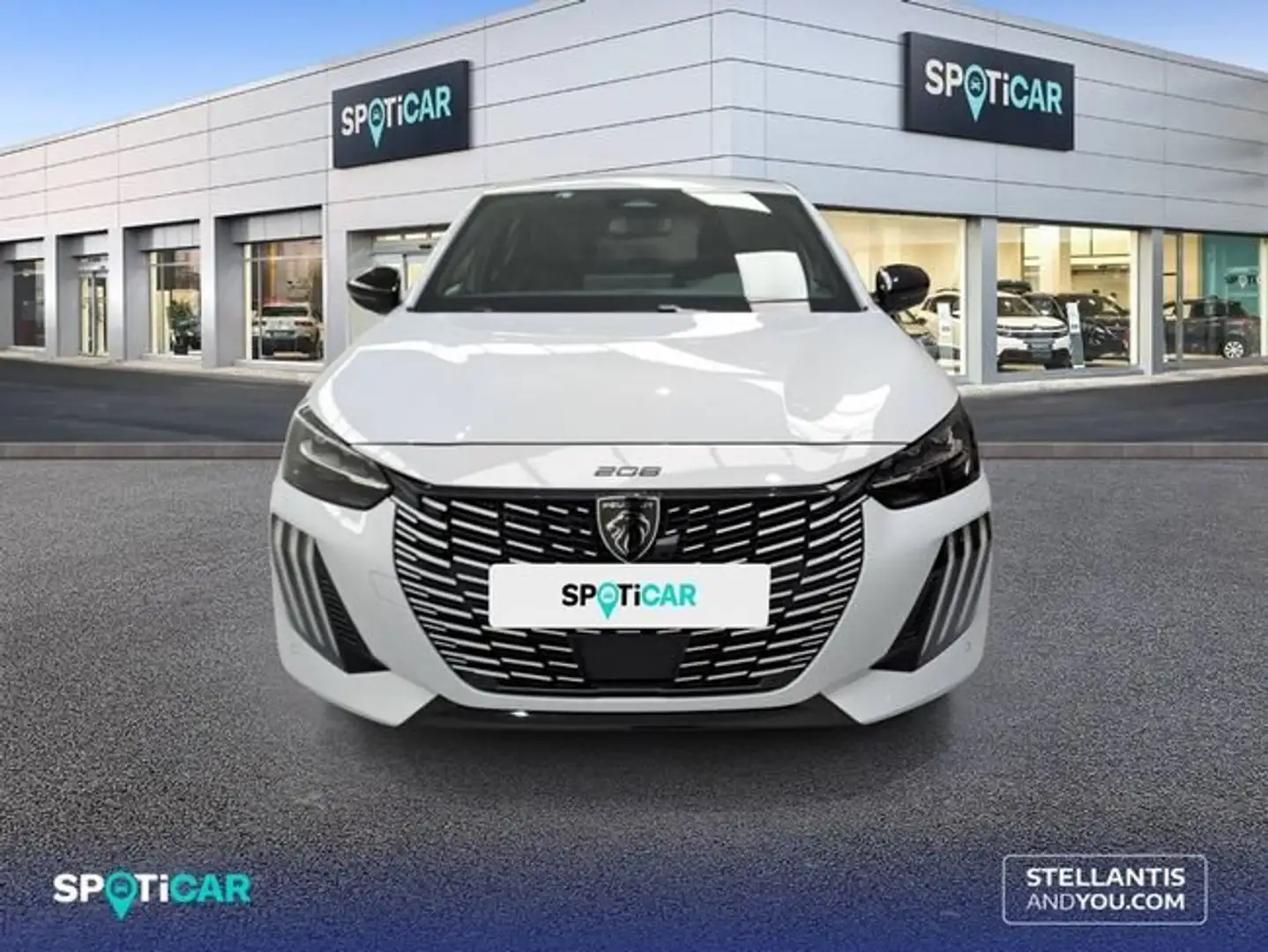 Peugeot 208 HYBRID 145 eDCS6 GT Gris - 2