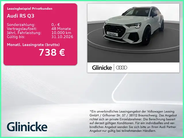 Audi RSQ3 2.5 TFSI qu. AHK LM 22" LED Nappa 360