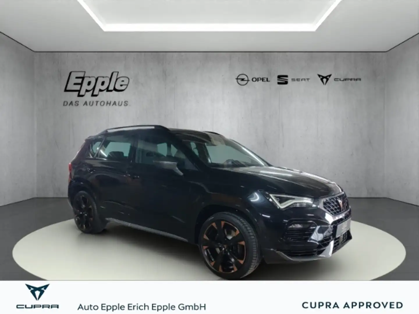 CUPRA Ateca 4Drive Navi LED  ACC El. Heckklappe Panodach SHZ L Schwarz - 1