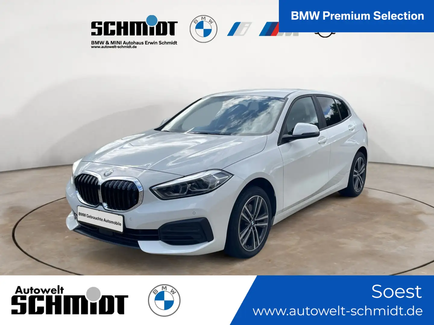 BMW 118 d Aut. Advantage + 2Jahre-BPS.GARANTIE Blanco - 1