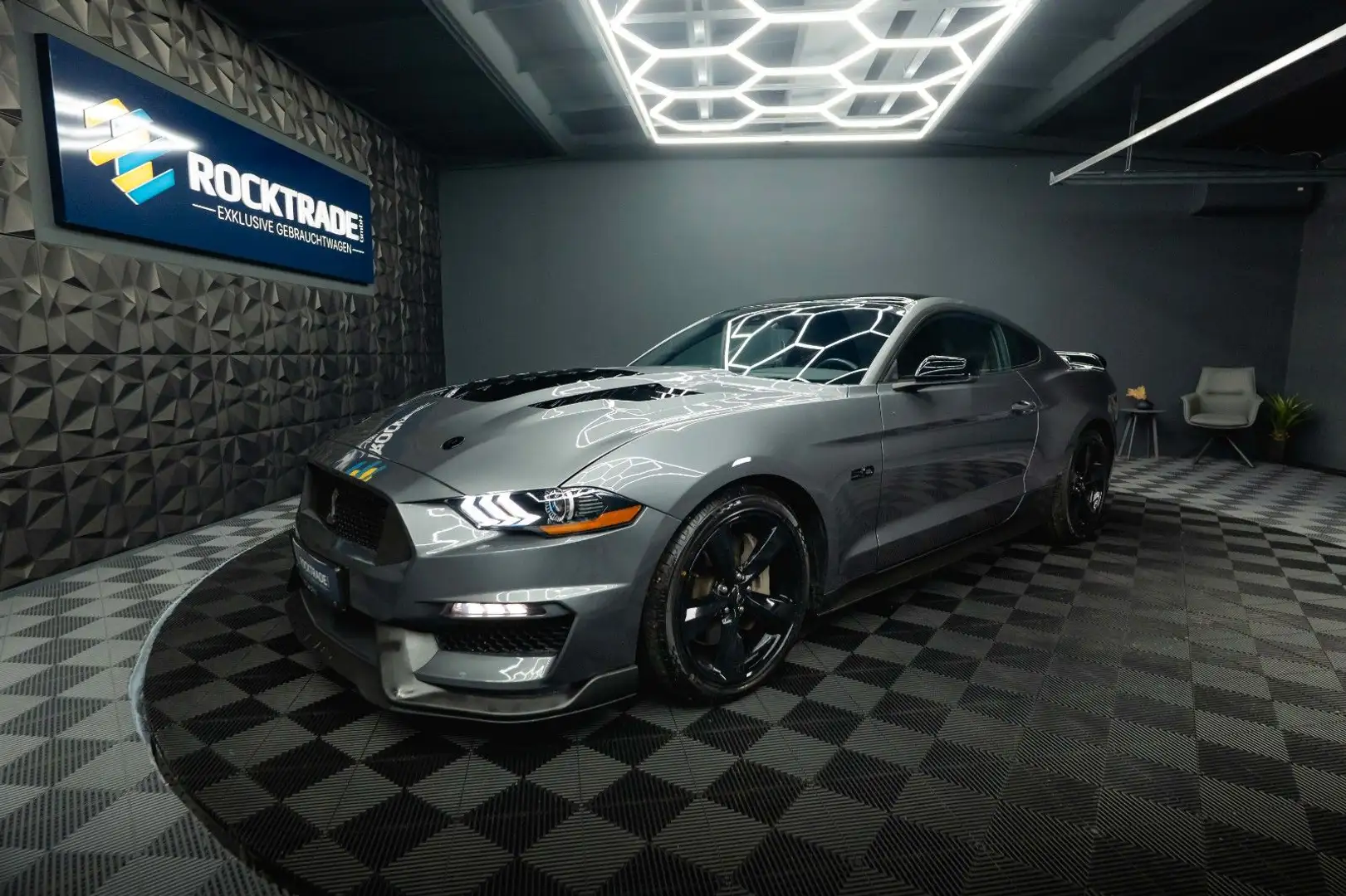 Ford Mustang Shelby GT 500 5.0 V8 Performance *LED* Grau - 1
