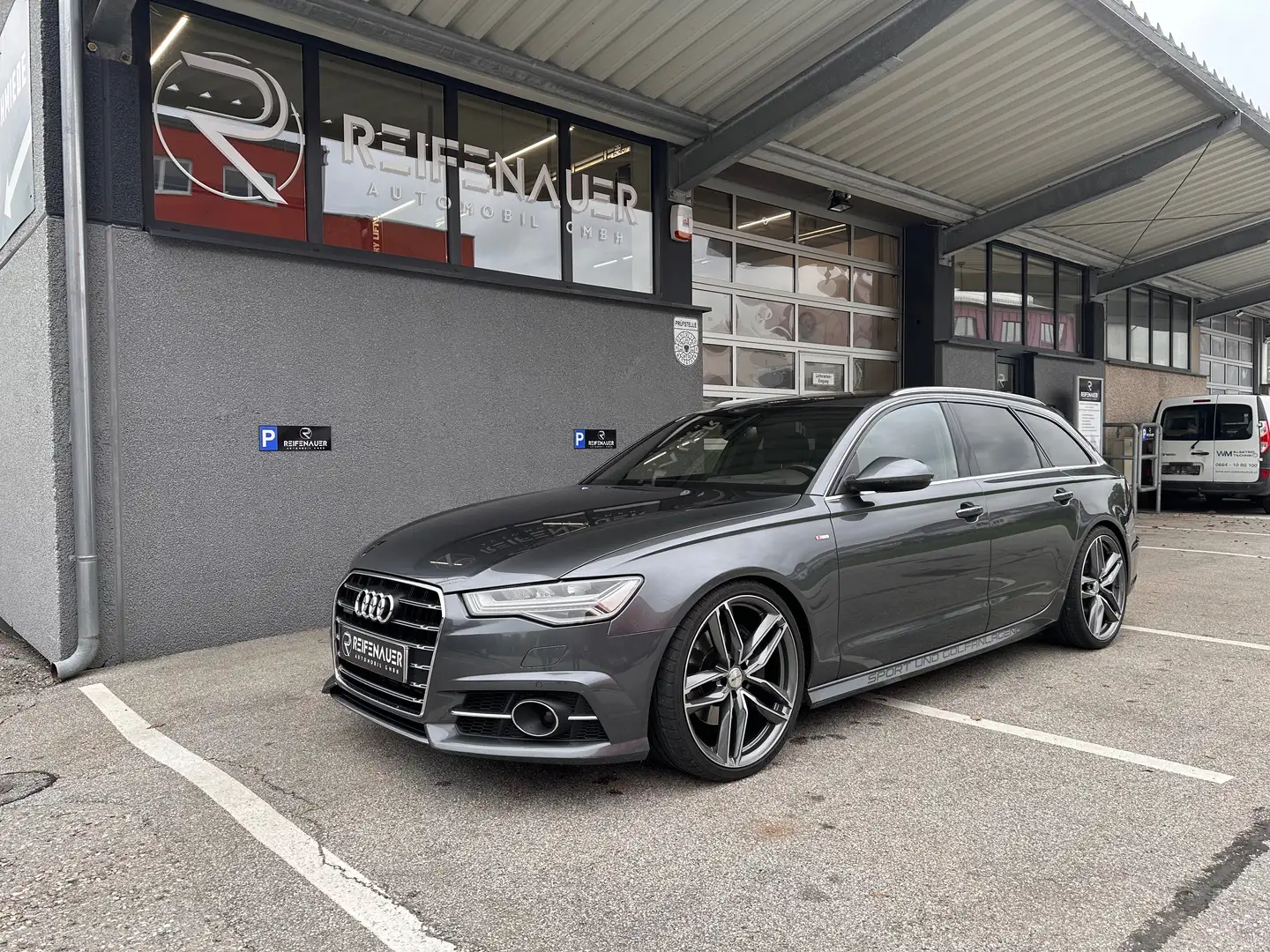 Audi A6 3.0 TDI Avant quattro Luftfahrwerk/head up/ACC Gris - 1