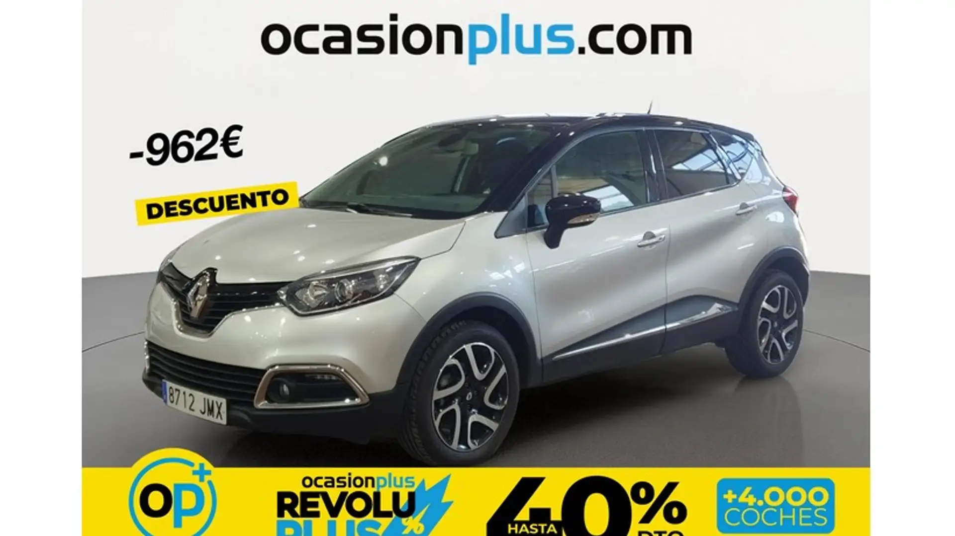 Renault Captur 1.5dCi eco2 Energy Zen 110 Plateado - 1