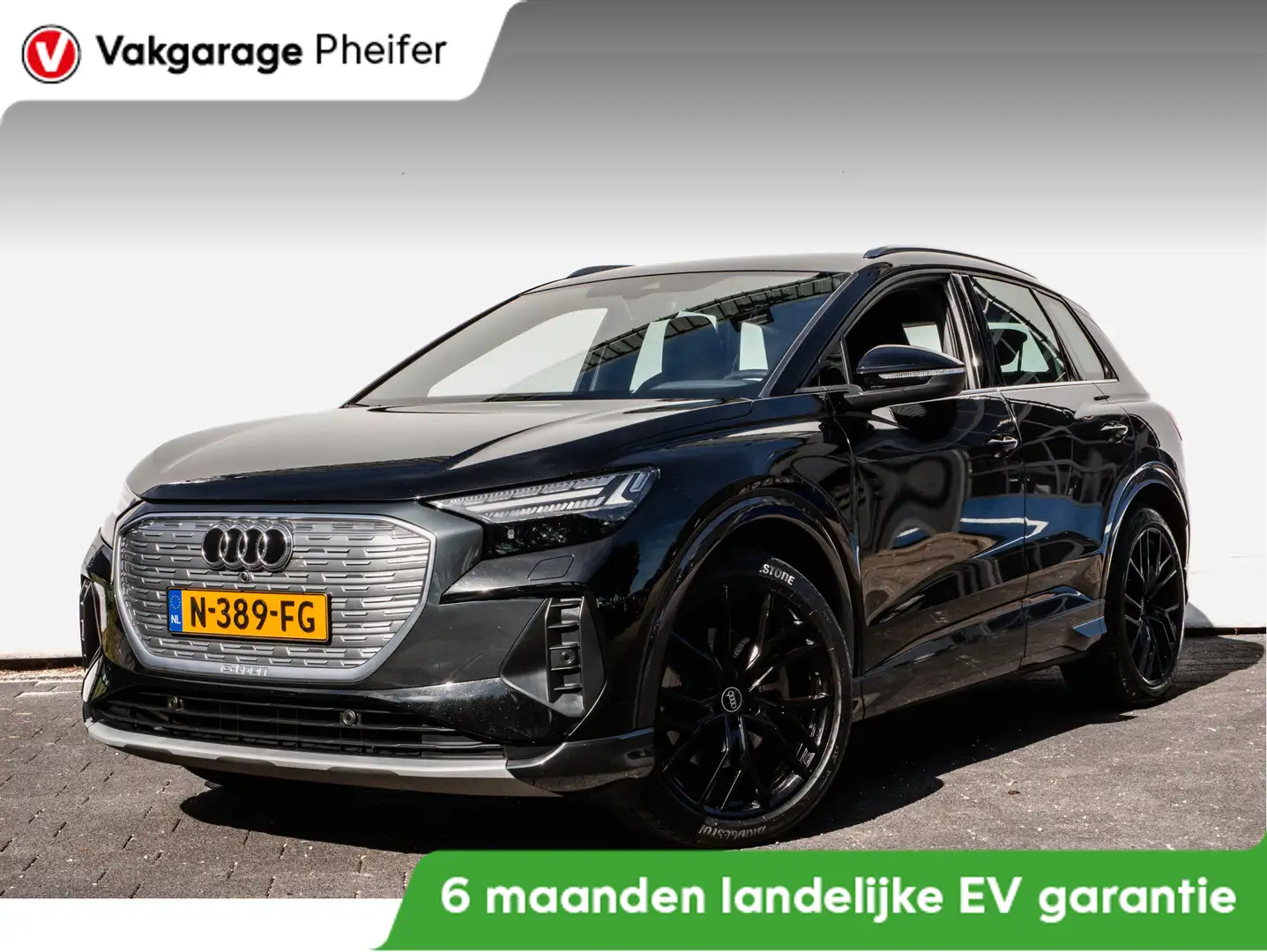 Audi Q4 e-tron 40 Launch edition Advanced 77 kWh Trekhaak/ Sonos Zwart - 1
