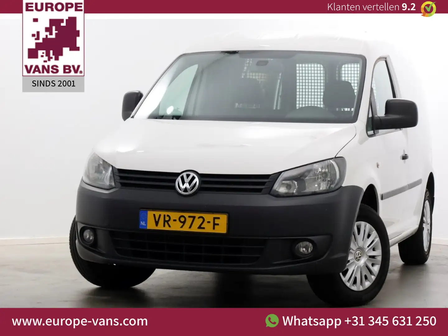 Volkswagen Caddy 1.6 TDI Comfortline Airco/Cruise MARGE BTW-VRIJ 08 Wit - 1