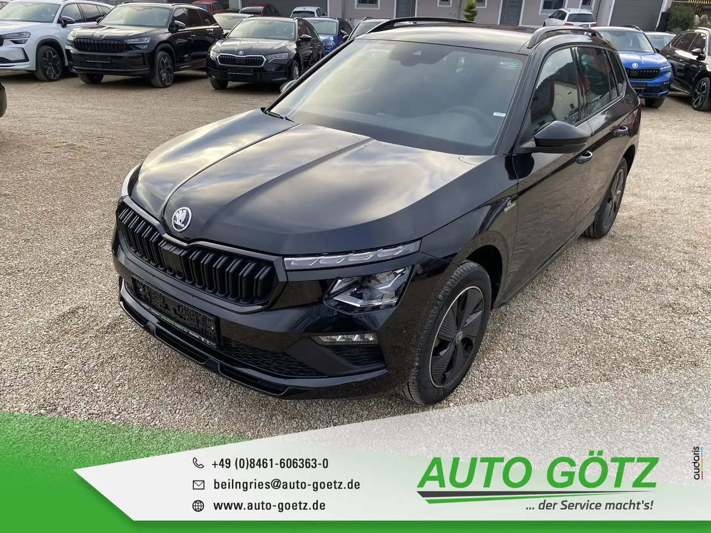 Skoda Kamiq Monte Carlo DSG AHK-Vorb.*Navi*Matrix*ACC*Panorama Nero - 1