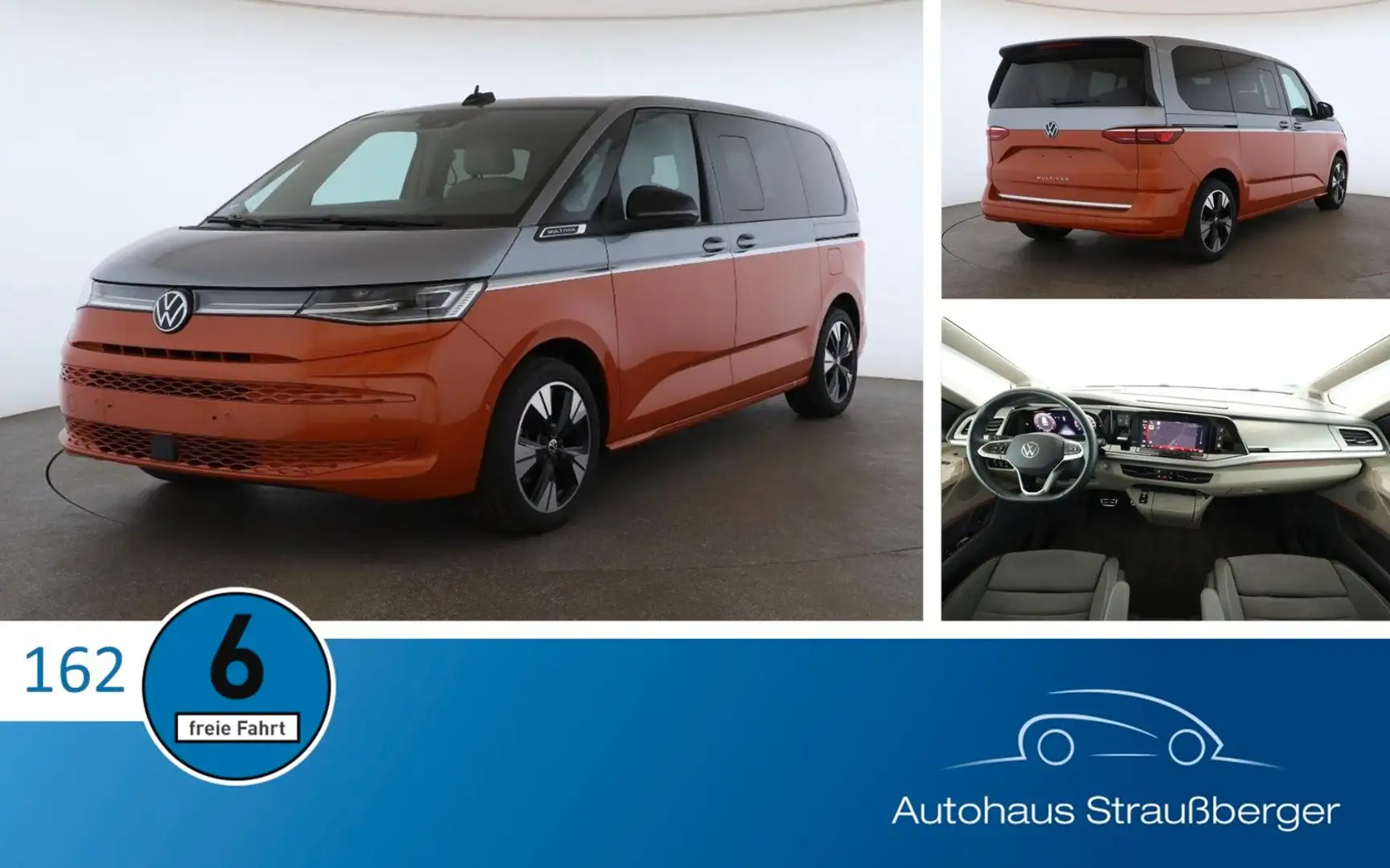 Volkswagen T7 Multivan Style ACC PANO AHK STHZ DCC HUD QI Orange - 1