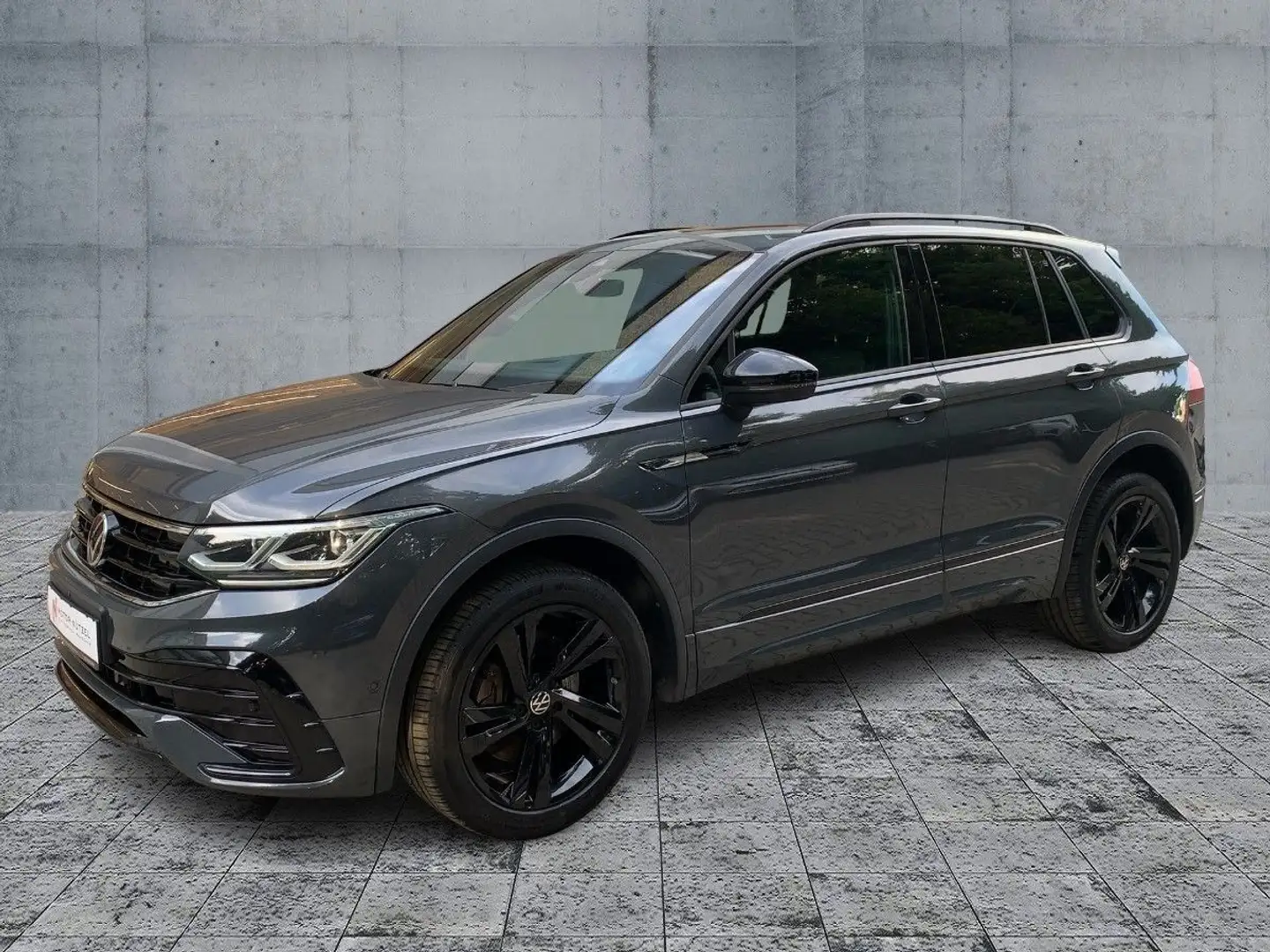 Volkswagen Tiguan 2.0 TDI 4M DSG R-LINE IQ+NAV+ACC+AHK+PANO Grau - 2