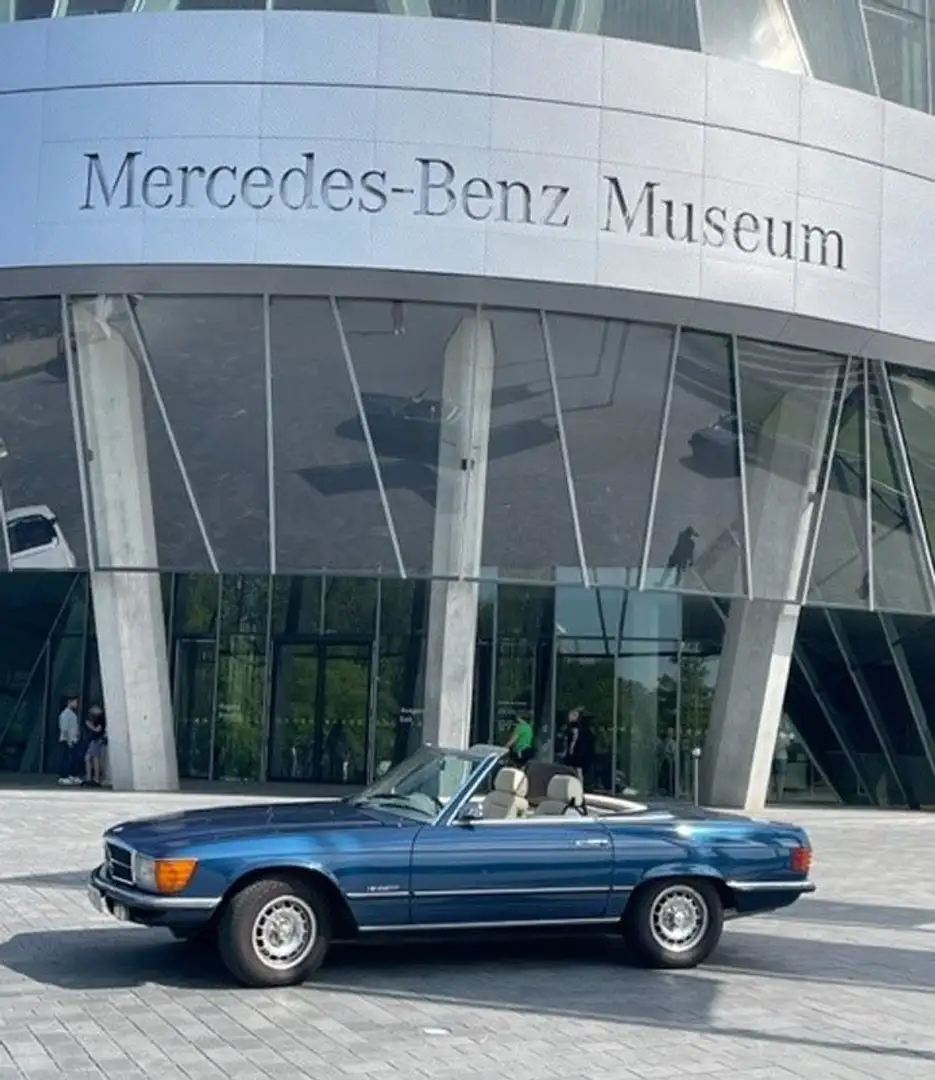 Mercedes-Benz SL 450 Roadster Cabrio Bleu - 1