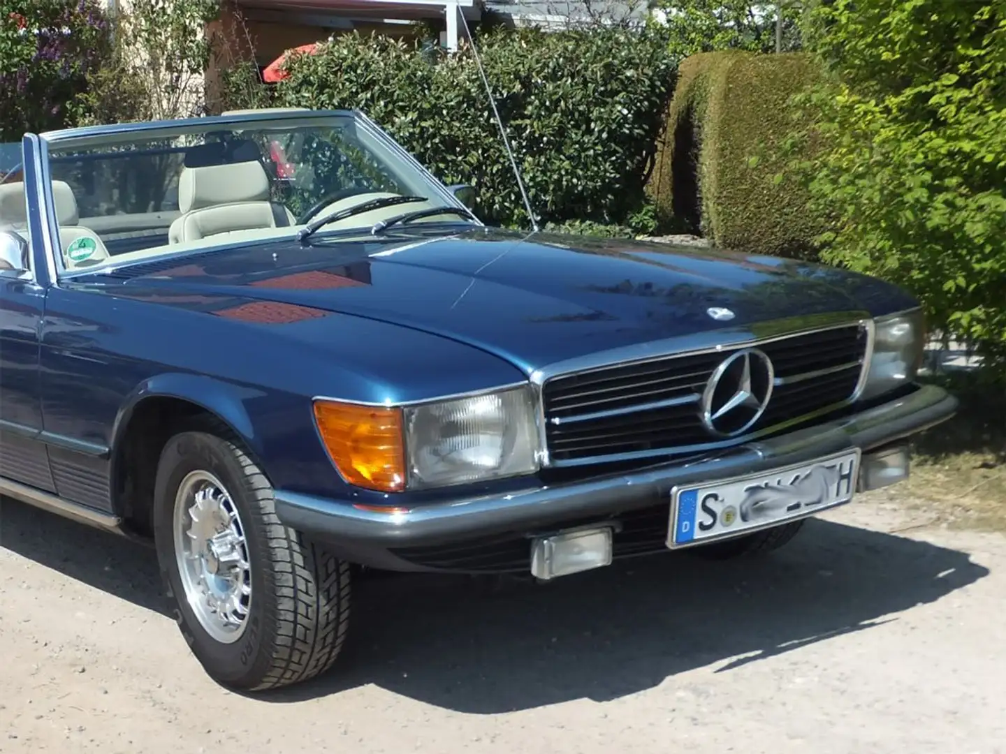 Mercedes-Benz SL 450 Roadster Cabrio Bleu - 2