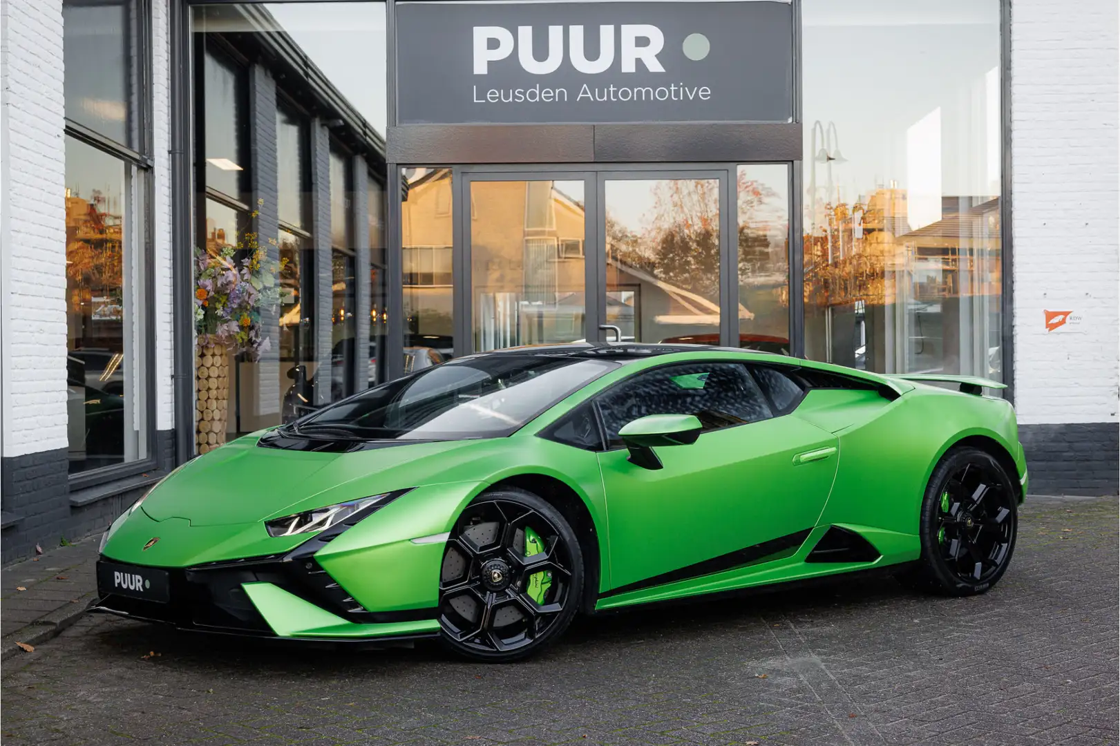 Lamborghini Huracán Tecnica 5.2 V10 RWD Verde Selvans Matte - Full XPE Groen - 1
