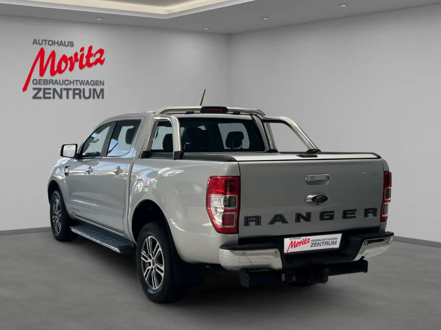 Ford Ranger 2.0 TDCi Panther Limited 4x4 Aut. *LEDER*10 GANG A Argent - 2