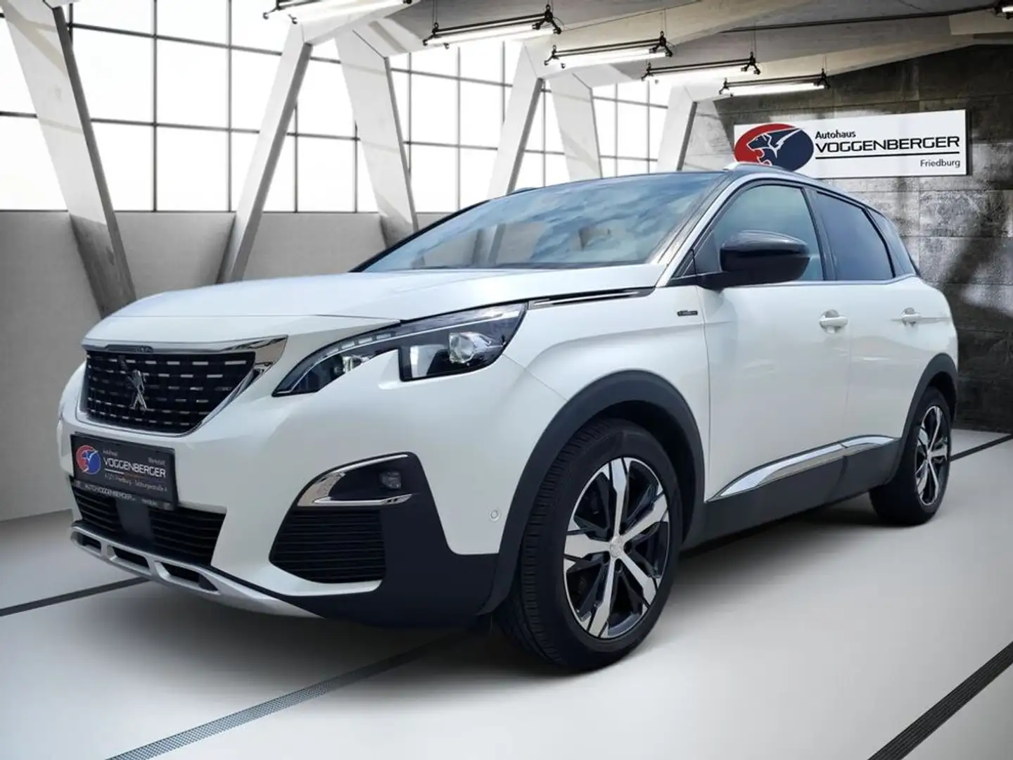 Peugeot 3008 GT Line+AHK+SH+360°Cam+Keyless Blanc - 1